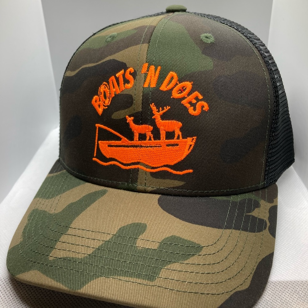 Custom Trucker Hat - Boats ‘N Does